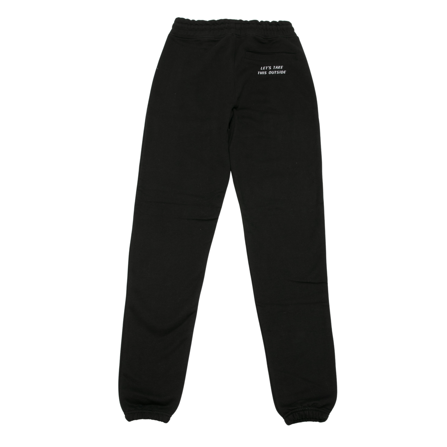 "Let's Take This Outside" Organic Cotton Sweatpants