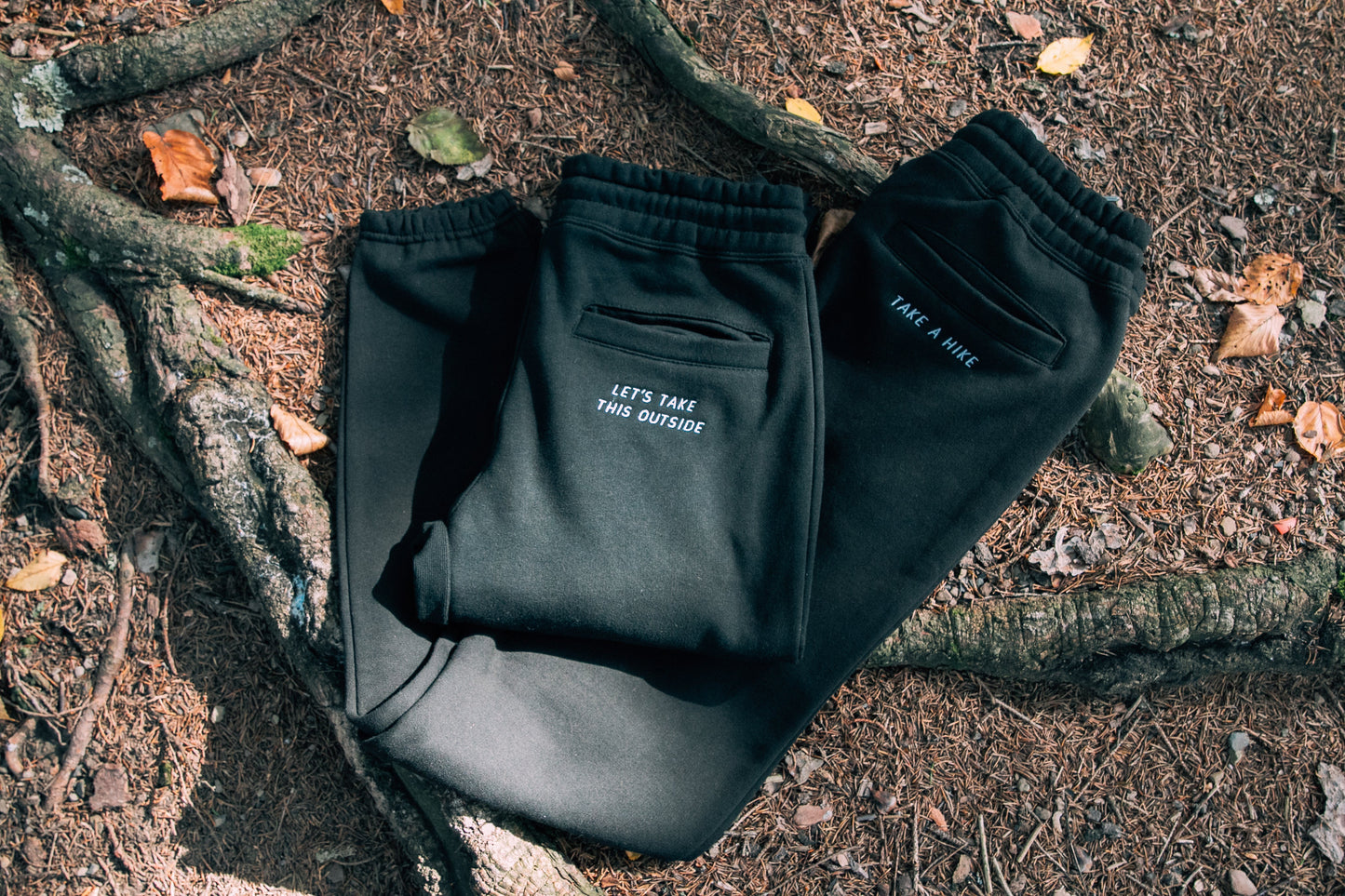 "Let's Take This Outside" Organic Cotton Sweatpants