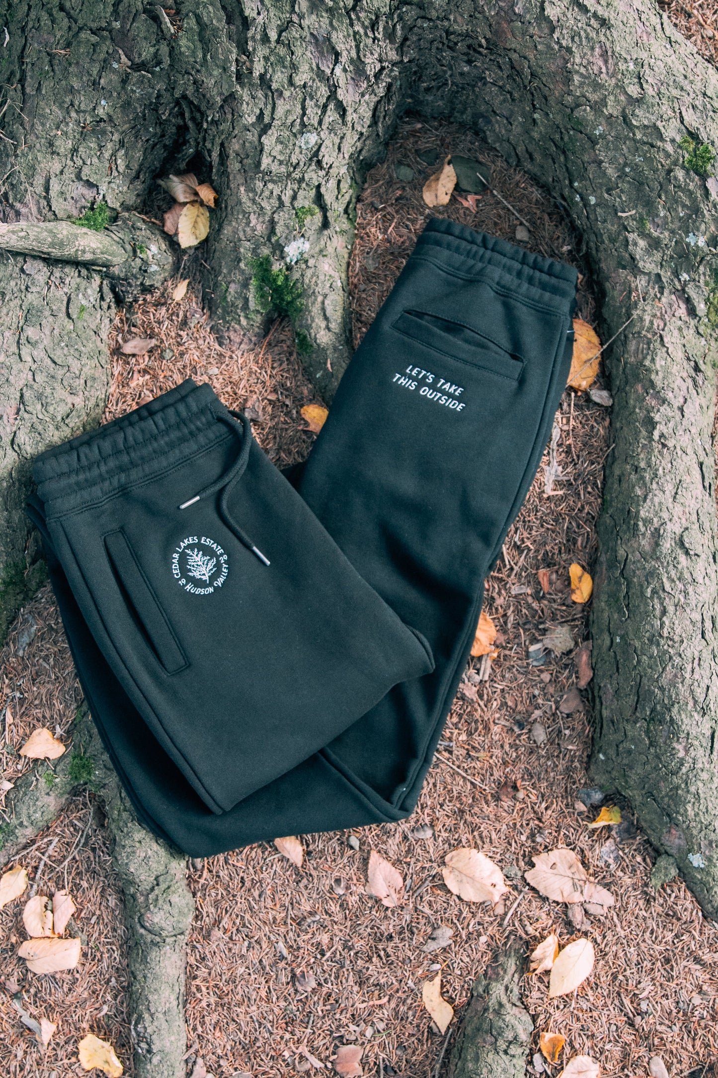 "Let's Take This Outside" Organic Cotton Sweatpants